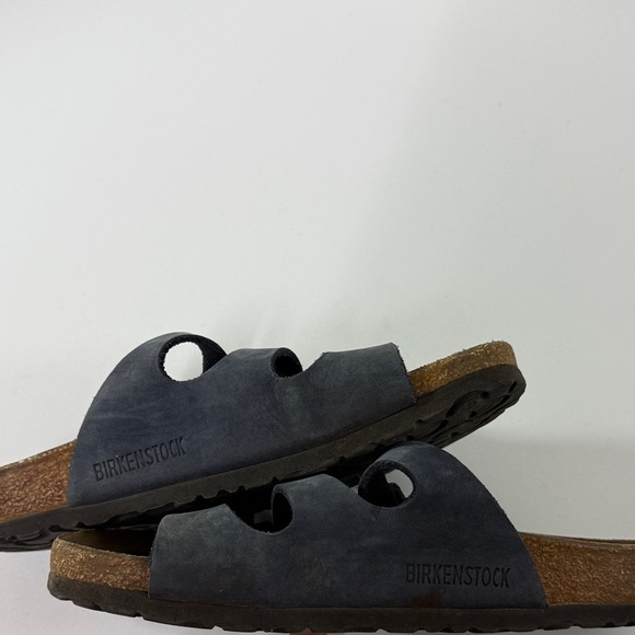 Birkenstock Navy Women’s Triple Strap Size 35/ Women’s 4 Sandals - Picture 8 of 8